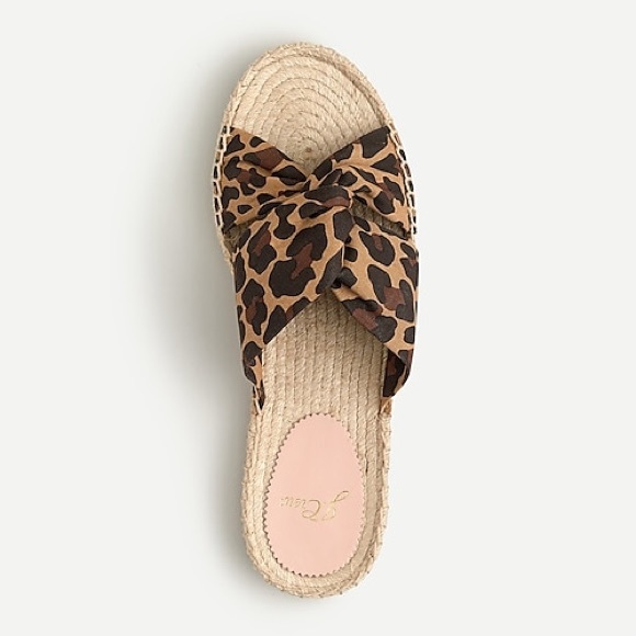 New J. CREW Twisted-knot espadrille sandals - Picture 2 of 6